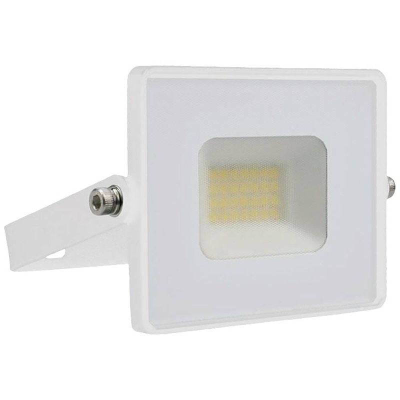 Foto van V-tac vt-4021w-n 215951 led-buitenschijnwerper energielabel: f (a - g) 20.00 w koudwit