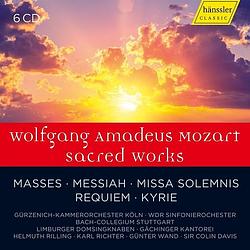 Foto van Wolfgang amadeus mozart sacred works - cd (0881488200485)