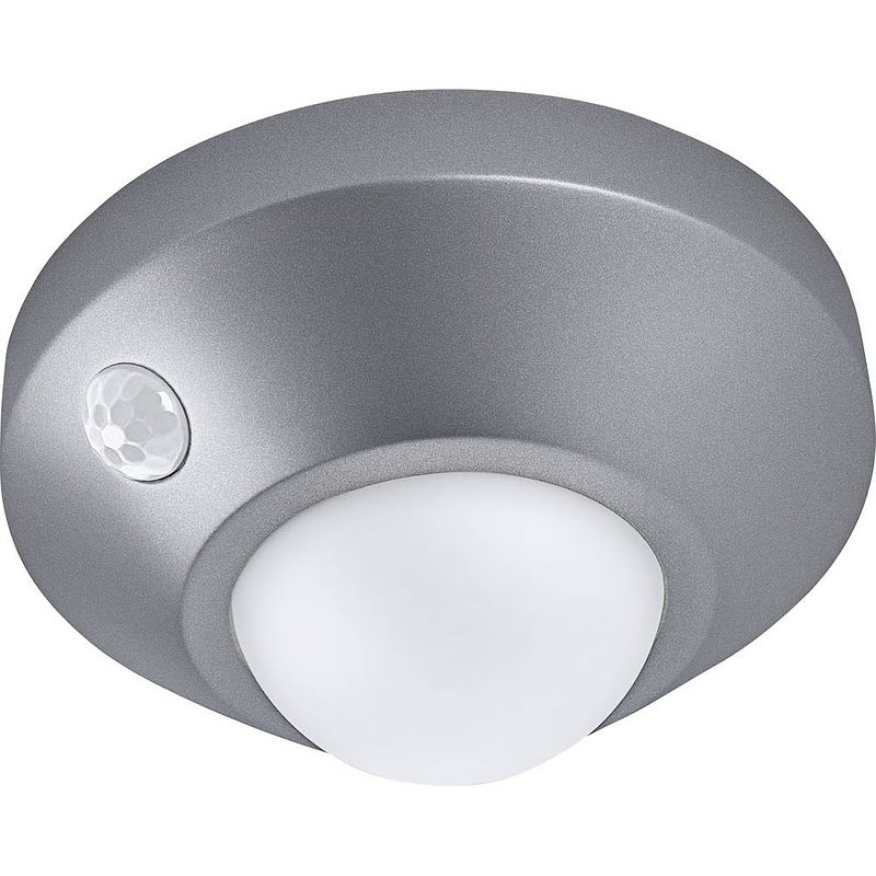 Foto van Ledvance nightlux® ceiling l 4058075270855 led-nachtlamp met bewegingsmelder rond led neutraalwit zilver