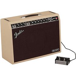 Foto van Fender tone master deluxe reverb blonde 1x12 combo 100 watt