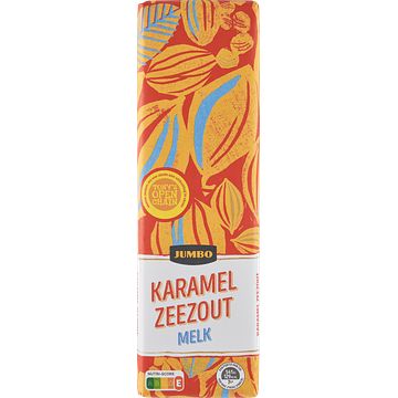 Foto van Jumbo karamel zeezout melk 200g