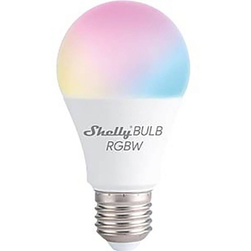 Foto van Shelly duo rgbw led-lamp energielabel: f (a - g) wifi