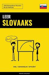 Foto van Leer slovaaks - snel / gemakkelijk / efficiënt - pinhok languages - paperback (9789403658445)