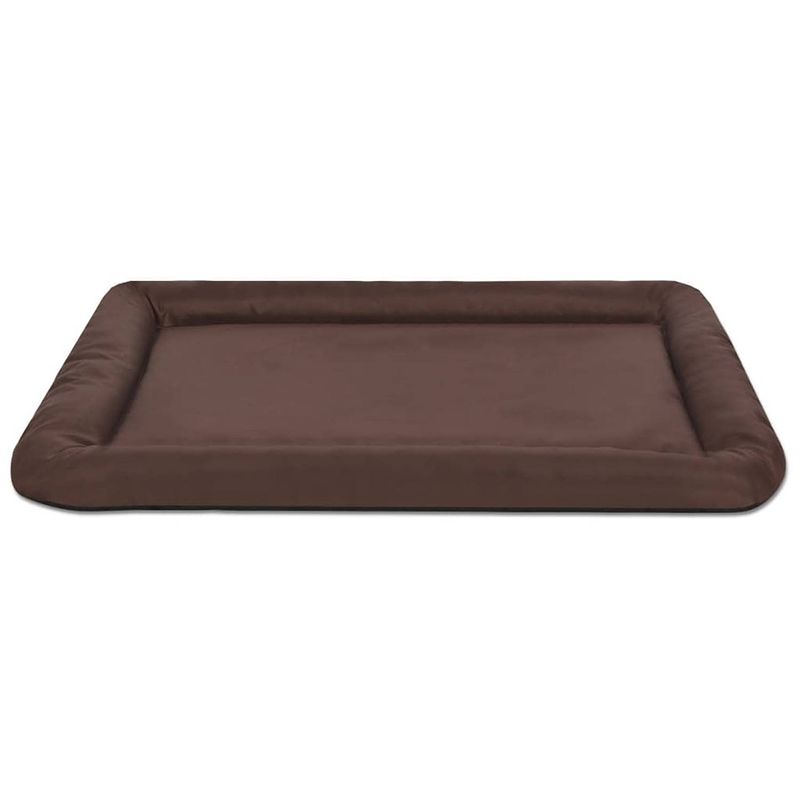 Foto van The living store hondenmatras - bruin - 67x43 cm - waterafstotend