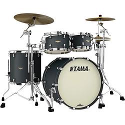 Foto van Tama ma42tzs-fbk starclassic maple flat black 4d. shellset