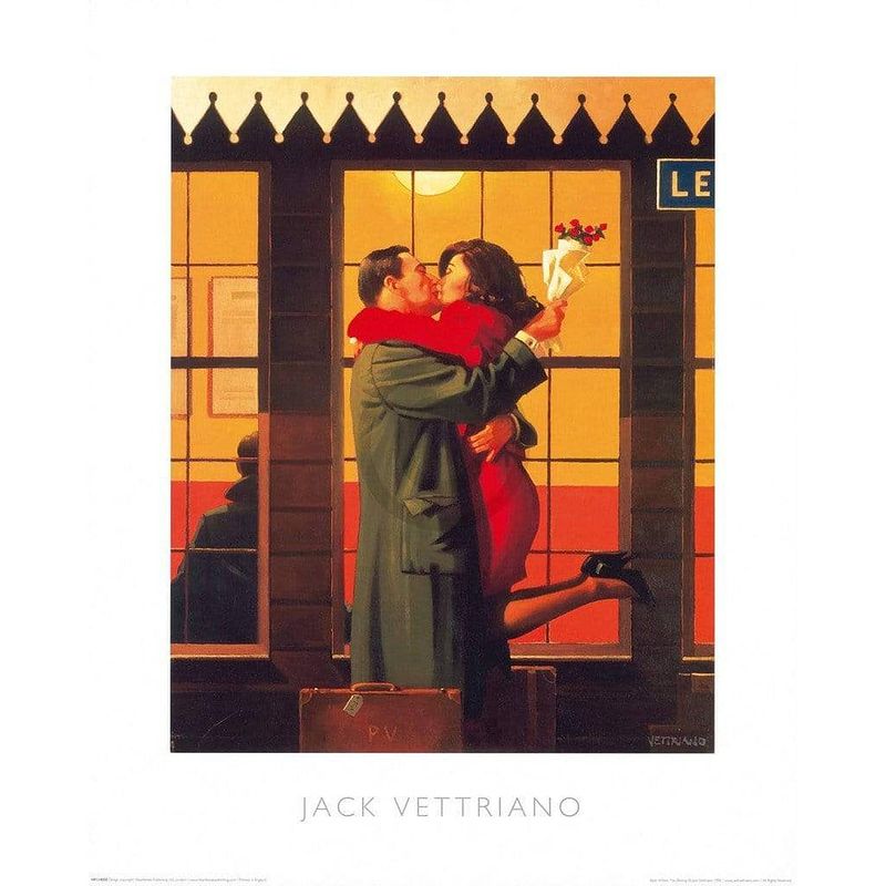 Foto van Jack vettriano - back where you belong kunstdruk 40x50cm