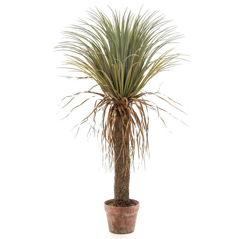 Foto van Emerald kunstplant in pot yucca 110 cm