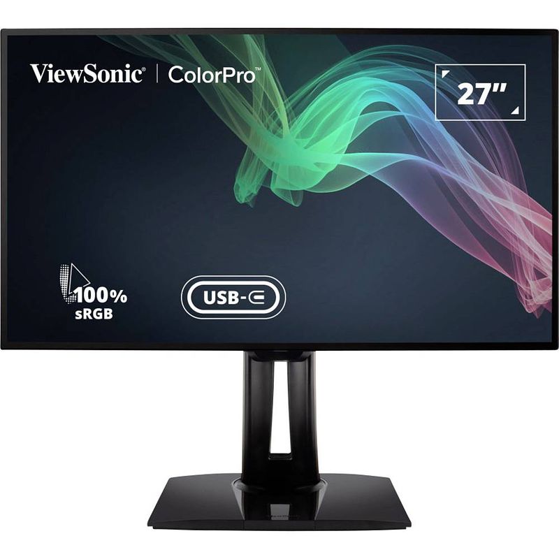 Foto van Viewsonic vp2768a-4k led-monitor 68.6 cm (27 inch) energielabel g (a - g) 3840 x 2160 pixel 4k 5 ms displayport, usb-c®, hdmi, usb 3.2 gen 1, rj45 ah-ips led