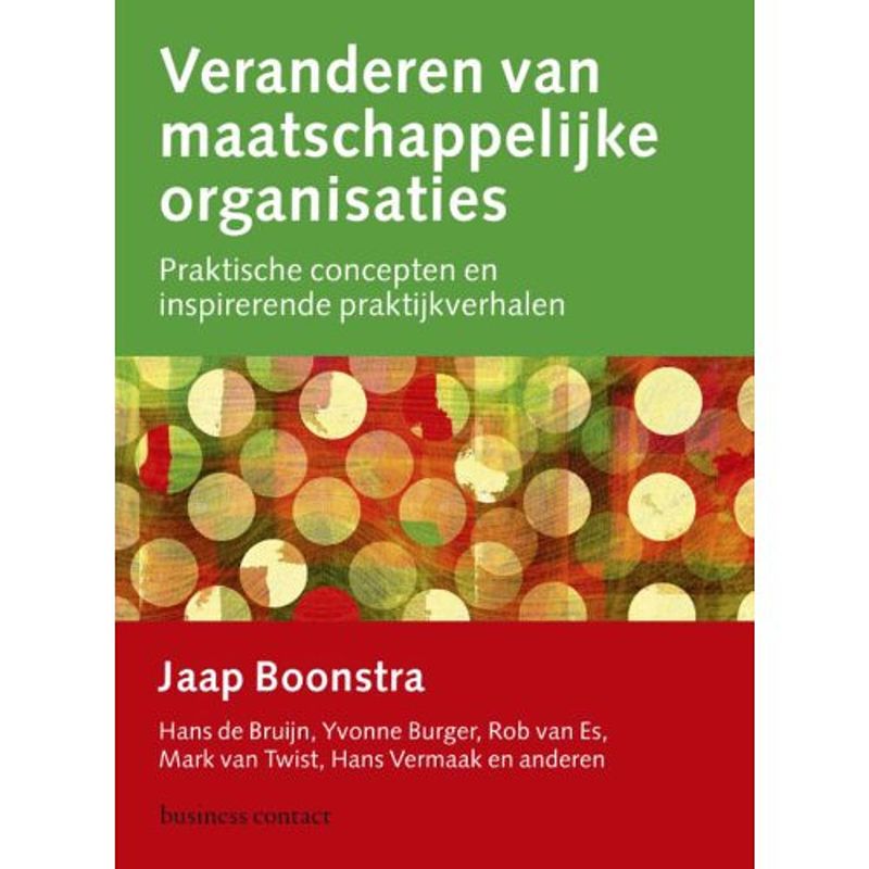 Foto van Veranderen van maatschappelijke organisaties