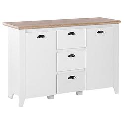 Foto van Beliani stamford - sideboard-wit-vezelplaat