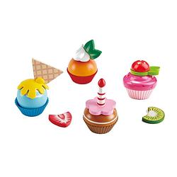 Foto van Hape cupcakes speelgoedeten 18-delig