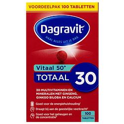 Foto van Dagravit vitaal 50+ totaal 30 tabletten