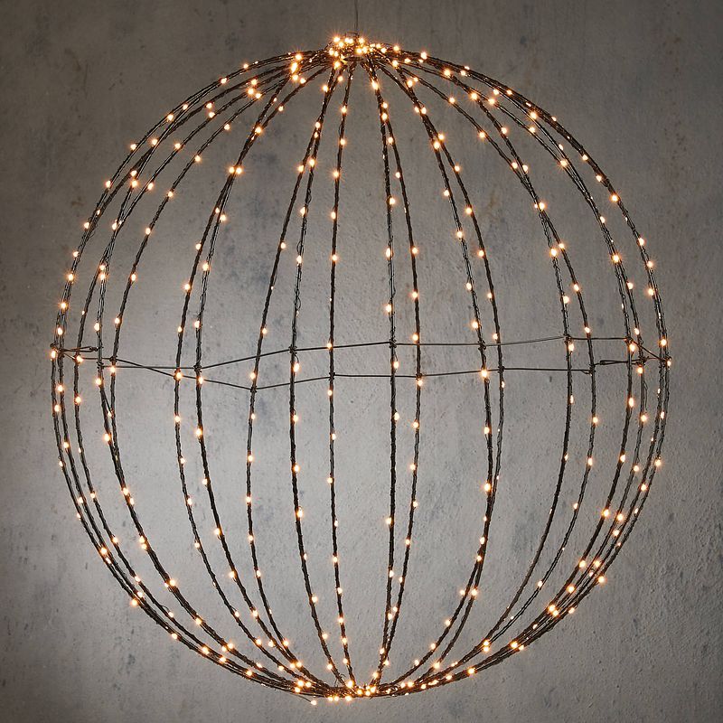 Foto van Giftsome lichtbol kerstverlichting led - lichtbal ø 60 cm - kerstverlichting buiten en binnen