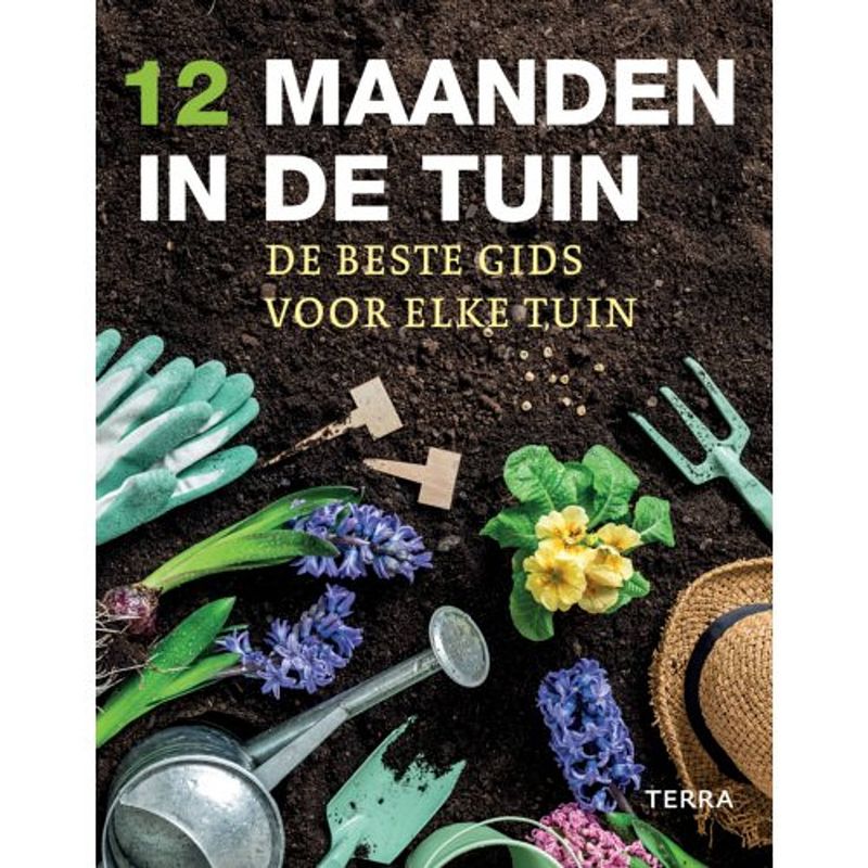 Foto van 12 maanden in de tuin