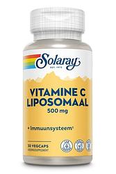 Foto van Solaray vitamine c liposomaal 500 mg