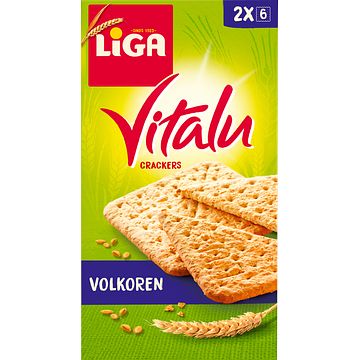 Foto van Liga vitalu crackers voltarwe 200g bij jumbo