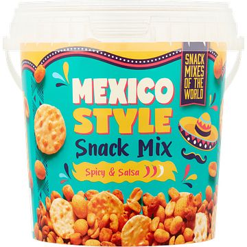 Foto van Snack mixes of the world mexico style snack mix spicy & salsa 425g bij jumbo