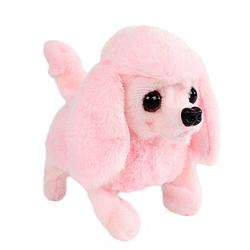 Foto van Take me home loophond junior pluche 15,5 cm roze