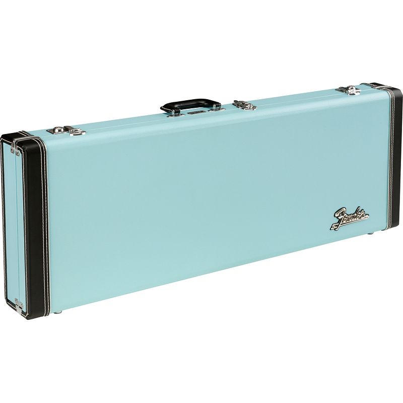 Foto van Fender classic series strat/tele case sonic blue limited edition