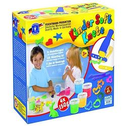 Foto van Feuchtmann kinder soft knete klei fabriek 4 x 150 gram