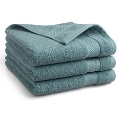 Foto van Seashell hotel collectie handdoek - 3 stuks - diverse kleuren - 3x 70x140 cm