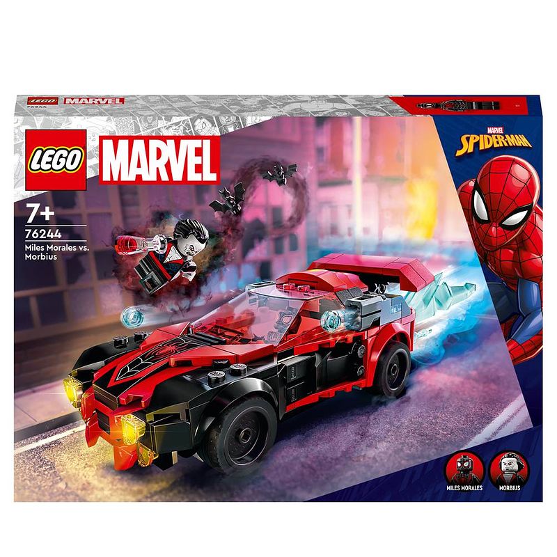 Foto van Lego® marvel super heroes 76244 miles morales vs. morbius