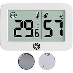 Foto van Ease electronicz hygrometer & thermometer - weerstation - luchtvochtigheidsmeter - thermometer voor binnen