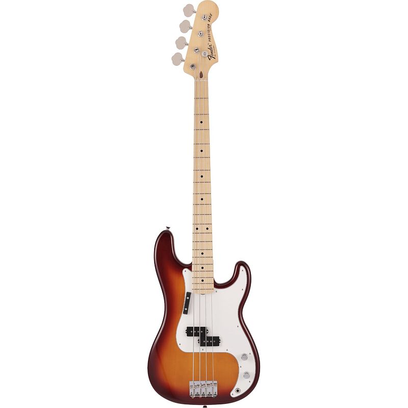 Foto van Fender made in japan limited international color precision bass mn sienna sunburst elektrische basgitaar met gigbag