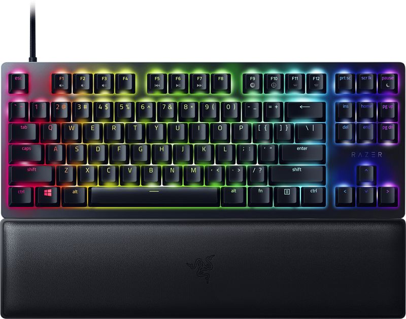 Foto van Razer huntsman v2 tenkeyless gaming toetsenbord red switch qwerty