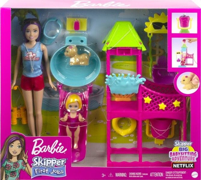 Foto van Barbie skipper first jobs speelset