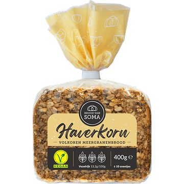 Foto van Brood van soma haverkorn volkoren meergranenbrood 400g bij jumbo