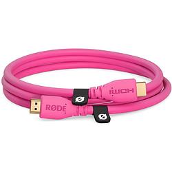 Foto van Rode hdmi cable 1.5m - pink