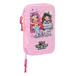 Foto van Dubbele etui na!na!na! surprise sparkles roze (28 pcs)