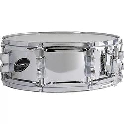 Foto van Ludwig lc054s accent steel snaredrum 14 x 5 inch