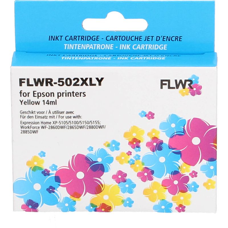 Foto van Flwr epson 502xl geel cartridge