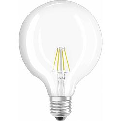 Foto van Osram 4052899972384 led-lamp energielabel e (a - g) e27 globe 4 w = 40 w warmwit (ø x l) 124 mm x 168 mm filament / retro-led 1 stuk(s)