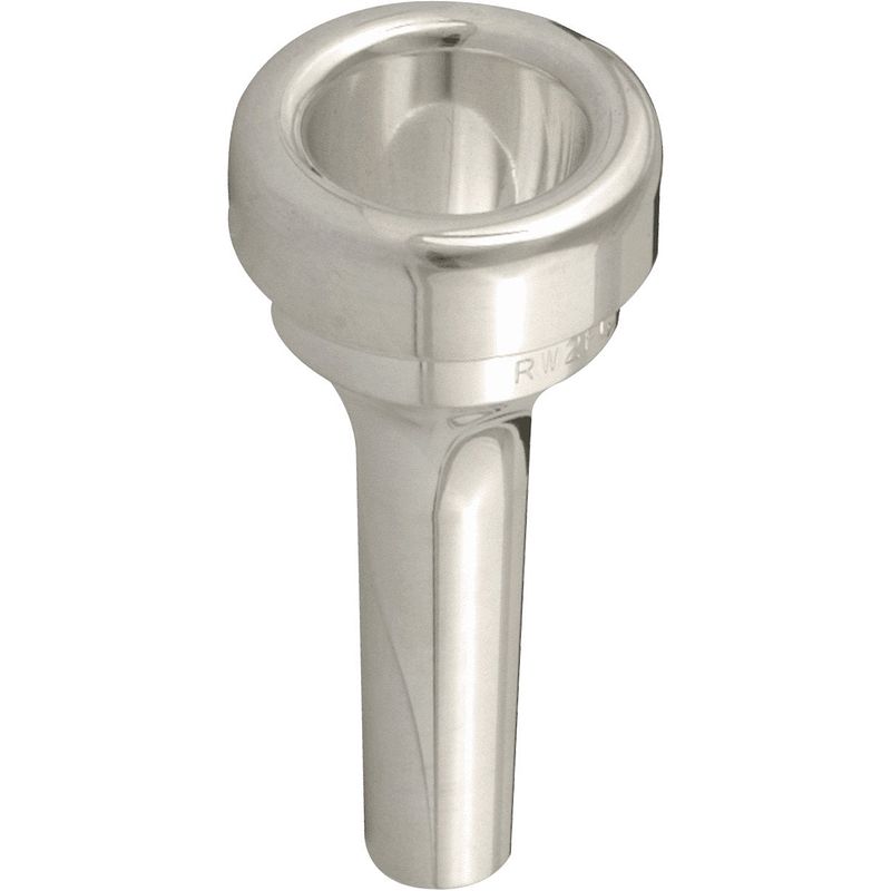 Foto van Denis wick 58842bfl classic flugelhorn mouthpiece silver plated mondstuk voor bugel