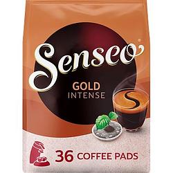 Foto van Senseo gold intense coffee pads 36 stuks 250g bij jumbo