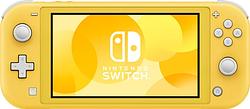 Foto van Nintendo switch lite geel