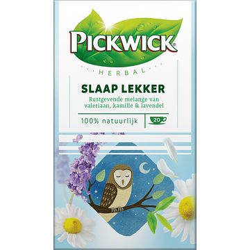 Foto van Pickwick slaap lekker kruiden thee 20 stuks bij jumbo