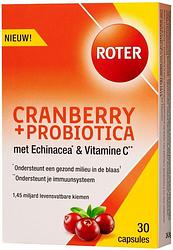 Foto van Roter cranberry & probiotica capsules