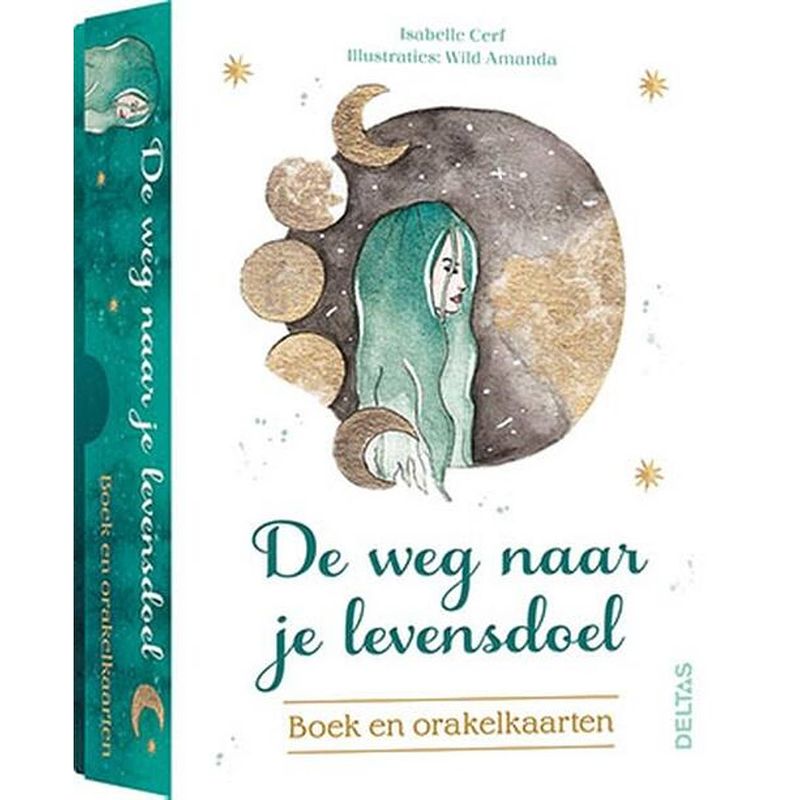 Foto van De weg naar je levensdoel - boek en orakelkaarten