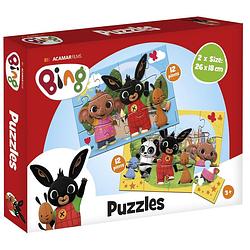 Foto van Bambolino toys bing puzzel - 2 x 12 stukjes
