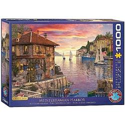 Foto van Mediterranean harbor - dominic davison (1000 stukjes) - puzzel;puzzel (0628136609623)