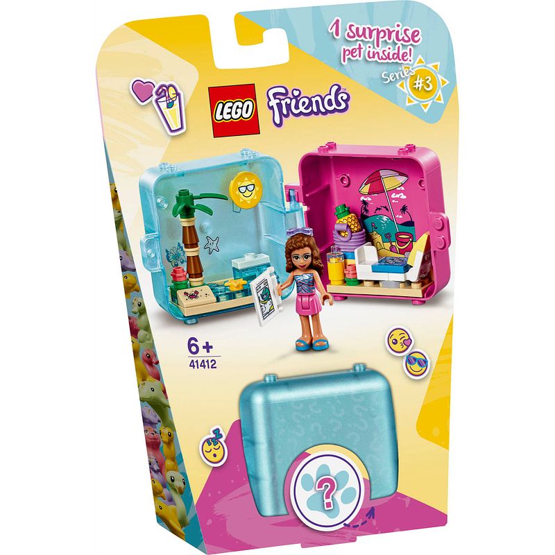 Foto van Lego friends olivia's zomerspeelkubus 41412