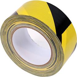 Foto van Innox eta warn-01 gaffa tape 50 mm x 25 m zwart-geel gestreept