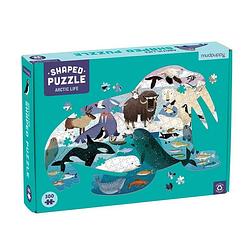 Foto van Mudpuppy 300 pcs shaped puzzle/arctic life