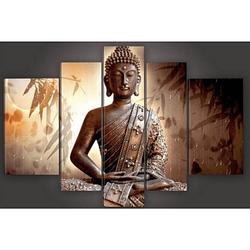 Foto van Diamond painting pakket buddha - 5 luik - volledig - full - seos shop ®