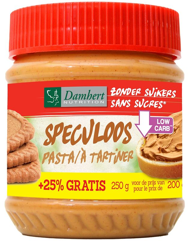 Foto van Damhert speculoos pasta zonder suiker