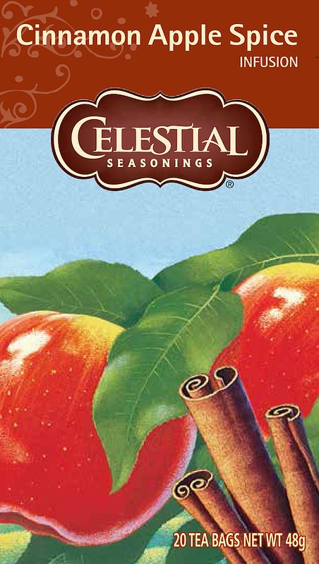 Foto van Celestial seasonings cinnamon apple spice
